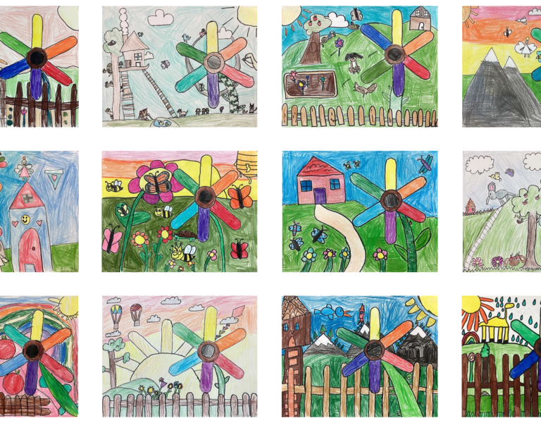 Color Wheel Flower Gardens