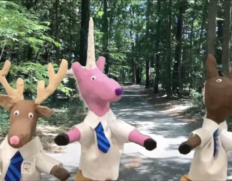 Animal Puppet Videos and Paper Towers